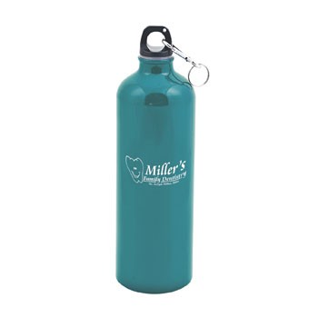 Aluminum Water Bottle with Carabiner